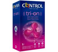 Mini Stimolatore Femminile Control TriOn 3 in 1 Clitorideo Silicone Anallergico