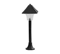 Mini Street Lamp - PVC ABS Model Light Decoration | LED Table Ornament