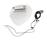 Mini Strumento A Tastiera Per Pianoforte Kalimba A 8 Toni Con Cordino Per Gli Amanti Della Musica Kalimba Strumento Musicale (Color : 01)