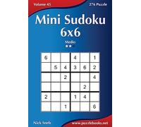 Mini Sudoku 6x6 - Medio - Volume 45 - 276 Puzzle