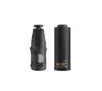 Mini Sun Travel UV Umbrella Anti UPF 50 Protezione 99,9% Micro manico Rivestimento Tessuto Compatto/Leggero Piccolo Zaino Portatile/Pieghevole Borsa Tasca Ombrello Antipioggia/Blocco/Uomini Donne