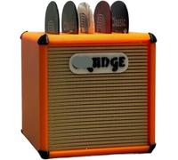 Mini supporto per plettro per chitarra con stampa 3D, elegante organizer personalizzato per gli appassionati di musica e chitarra (arancione)