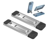 Mini supporto portatile per laptop regolabile in altezza con 3 livelli, supporto pieghevole antiscivolo per laptop per una migliore ventilazione in ufficio, a casa e in viaggio d'affari