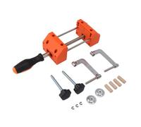Mini Table Clamp Vise | 360 Degree Rotation & Steel Construction | Universal Bench Clamp for Drilling/DIY/Repair | 13.2 Inch, 2.4 lb