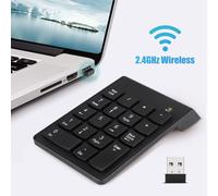 Mini tablet per contabilità finanziaria, con modalità di risparmio energetico, tastierino numerico wireless ergonomico inclinabile per laptop,