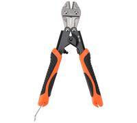 Mini Tagliabulloni Tagliafili a Molla con Manico Morbido Antiscivolo Tagliacavi Piccolo Tagliacavi a Molla Non Idraulico per Elettricisti Ingegneri Acciaio Silicone 8,5x1,6 pollici