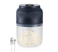 Mini tagliacipolle elettrico, ricarica USB portatile wireless, piccolo tritatutto per aglio, frusta, mixer, tritatutto, tritacarne