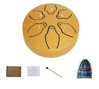 Mini Tamburo A Lingua D'acciaio Da 3 Pollici E 6 Note, Tamburo Antipioggia Per Tamburi Cavi Da Giardino All'aperto, Strumento A Percussione Portatile, Regalo Per Bambini(C)