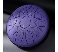 Mini tamburo a mano con bacchette e culle per le dita, produce suoni eterei per la meditazione e l'educazione musicale