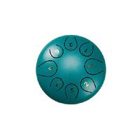 Mini tamburo a percussione in acciaio a 8 toni da 15,2 cm, strumento a percussione T-Tune C, borsa imbottita per batteria e strumento a martello (colore: A) (A)