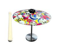 Mini Tamburo Desktop | Rilassante e Calmante - Tamburo Percussioni Antistress Miniatura,Per Uomini Donne Adolescenti Studenti Amanti della Musica Salone Camera Da Studio Residenza