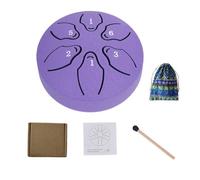 Mini Tamburo Lingua Per Bambini 6 Tamburo Lingua In Acciaio Tamburo Per I Bambini Musicale Metallo Per La Meditazione Serbatoio Istruzione Set Tamburi Yoga Per esterni chakra carillon giardino