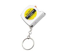 Mini Tape Measure - 3 Feet Steel Portable Tool, Retractable Double Side Scale, Easy Read Design, Durable Compact Construction | Home Accessories Kit, Measurement Equipment, Accurate Measuring Tool