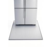 Mini tappetino for frigorifero 60x60cm Tappetino protettivo for pavimento in silicone for lavatrice Vassoio raccogligocce con bordo rialzato Lavabile sotto il tappeto del frigorifero Vassoio raccoglig