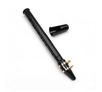Mini Tascabile Sassofono Contralto Piccolo Sax Portatile Con Borsa Per Il Trasporto Nera Strumento A Fiato Kit principianti sax (Color : Black)