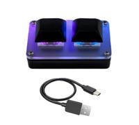 Mini Tastiera a 2 Tasti TYPE-C Smart Copy and Paste Tastiera Meccanica da Gioco Personalizzata Programmabile con Luce RGB Accessori Fai Da Te