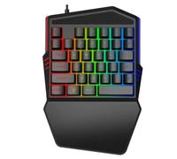 MINI TASTIERA GIOCO SINGOLA USB RETROILLUMINAZIONE RGB A UNA MANO GAMING Q-JP60