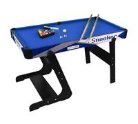 Mini tavolo da biliardo, gioco da tavolo da biliardo include rastrelliera triangolare, palle, stecche, gesso, spazzola