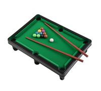 Mini tavolo da biliardo per bambini e adulti, set da gioco portatile con accessori, gioco da tavolo compatto per gestire lo stress e promuovere la coordinazione occhio-mano, ideale per serate in