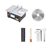 Mini Tavolo For Utensili Da Taglio Fai Da Te, Macchina Da Taglio For Lavorazione Del Legno, Mola Circolare Elettrica Da 96 W Con Velocità Regolabile Taglio Preciso(A)