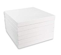 Mini tela allungata LWR CRAFTS 10 cm x 10 cm, confezione da 6