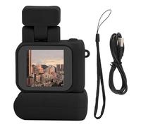 Mini telecamera con schermo HD 1080p Videoregistratore portatile luce flash e dock for batteria Fotocamera digitale Piccola