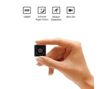 Mini telecamera HD1080P per la sicurezza di casa e ufficio, visione notturna migliorata e rilevamento del movimento, mini telecamera spia nascosta