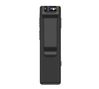 Mini telecamera indossabile con obiettivo girevole, progettata per una vestibilità perfetta e una qualità video eccezionale, risoluzione FHD 1080P