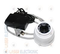 Mini Telecamera Professionale in Metallo Stagna AHD 2.0MP + Alimentatore 12V
