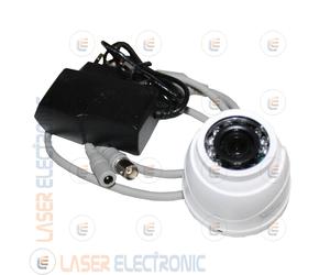 Mini Telecamera Professionale in Metallo Stagna AHD 2.0MP + Alimentatore 12V