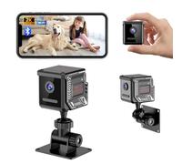 " Mini Telecamera Spia Nascosta,Micro Telecamera Spia,Microcamera Spia Wifi Invisibile Con Audio,Telecamera Senza Wifi,con Notturna Automatica,Rilevamento del Movimento,per Bambini/Casa/Ufficio/Auto"