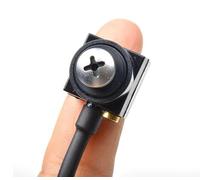 Mini Telecamera Spia Nascosta Spy Cam con Audio(Collegamento Via Cavo).Microspia Invisibile Può Essere Visualizzata Direttamente su Monitor, Incluso 1 Alimentatore 12V-1Ah - Per Interno - NO WIFI