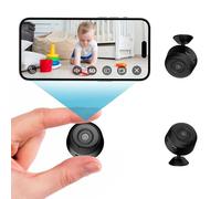 Mini Telecamera Spia Nascosta Wifi 1080P Interno Microcamera Spia wifi Invisibile con Audio, Mini Videocamera Sorveglianza Senza Fili Sicurezza per Casa Spy Cam con Rilevamento Movimento Controllo App