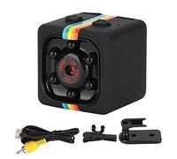 Mini Telecamera Spia, Piccola Videocamera Portatile Wireless 720P 140 ° Grandangolare con Rilevamento del Movimento per Visione Notturna Non Leggera, Videocamera di Sicurezza Domestica WiFi Videocamer