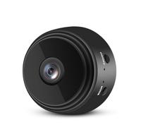 Mini Telecamera Spia WiFi, Telecamera Remota Intelligente HD 1080P Wireless, con Cover Posteriore Magnetica, per Casa, Ufficio, Cortile, Negozio (Nero)