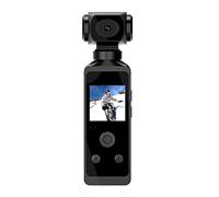 Mini telecamera sportiva WiFi 4K HD tascabile, ruotabile a 270°, con custodia impermeabile for registratore for conducente di bicicletta da viaggio nel casco