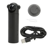 Mini Telecamera, Telecamera di Sicurezza Intelligente, Rotazione di 180 ° HD 1080P Motion Detection Remote Real Time USB WiFi Telecamera IP Wireless con 2 LED a Infrarossi per