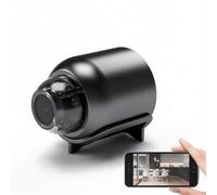 Mini Telecamera Wi-Fi per Visione Notturna Monitoraggio Remoto Telecamera di Sicurezza per Rilevamento Mobile per Interni Domestici