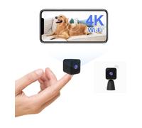 Mini Telecamera Wifi Interno 4K HD Mini Telecamera Senza Fili