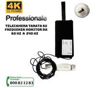 Mini telecamera WiFi LETTURA TESTI RISOLUZIONE 4K CON MICROAURICOLARE NO ESAMI