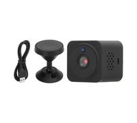 Mini telecamera WiFi per la sicurezza domestica, telecamera wireless compatta con memoria locale avanzata e opzioni di registrazione versatili in una