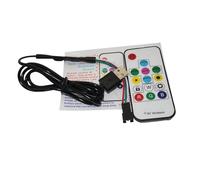 Mini telecomando a infrarossi RGB a 3 pulsanti 14 pulsanti 21 pulsanti, adatto for controller for strisce WS2811 WS2812B WS2813 APA102(USB 14key,WS2813 IC)