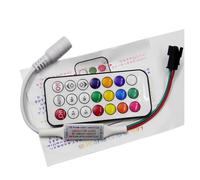 Mini telecomando a infrarossi RGB a 3 pulsanti 14 pulsanti 21 pulsanti, adatto for controller for strisce WS2811 WS2812B WS2813 APA102(21key,WS2812B IC)
