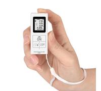 Mini telemetro elettronico a infrarossi ricaricabile portatile da 30 m (bianco)