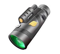 Mini Telescope 12x50 Powerful Monocular 9000M Professional Binocular Telescope Zoom Low Light Night Vision Optics Compatible with Outdoor Hunting (Color : 1)