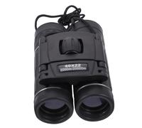 Mini Telescopio 40x Ingrandimento, Vetro Plastico Gomma Nero