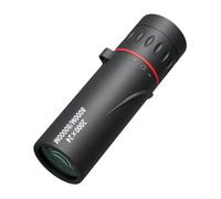 Mini telescopio monoculare con supporto per telefono 2000x24 dispositivo ottico di messa a fuoco per bird watching, escursionismo, caccia e concerti nero portatile leggero ingranaggio