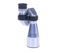 Mini telescopio monoculare portatile 12x32 Monoculari ottici in metallo argentato Ricambi per telescopi astronomici