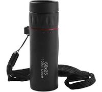 Mini telescopio nero Zoom telescopio monoculare ottico regolabile Compatto portatile impermeabile antiappannamento Binocolo antiurto Telescopi Viaggi in campeggio