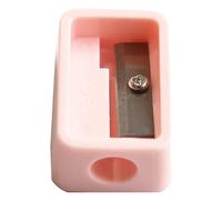 Mini temperamatite riutilizzabile in plastica carino matita colore caramella standard matita tagliatrice studente cancelleria ufficio pratico e attraente